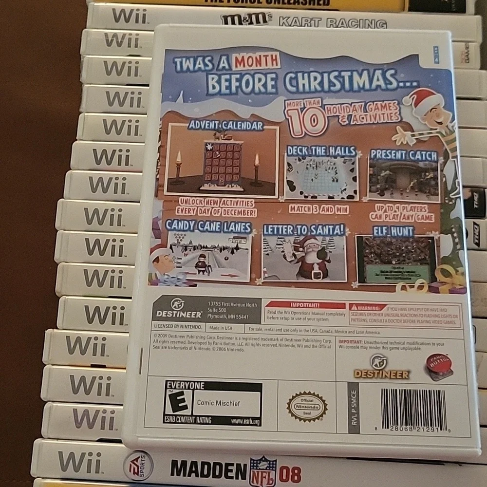 We Wish You A Merry Christmas - Wii Game No Visable Stratches Original Case